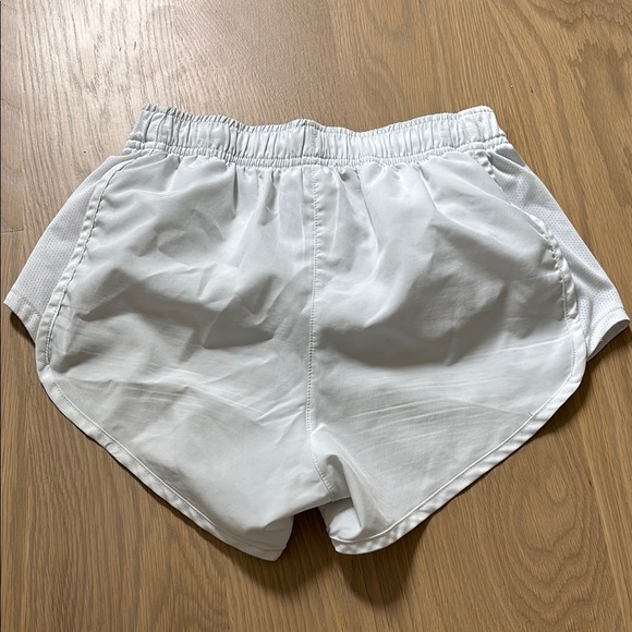 Nike White Dri-Fit Athletic Shorts - Picture 2 of 3